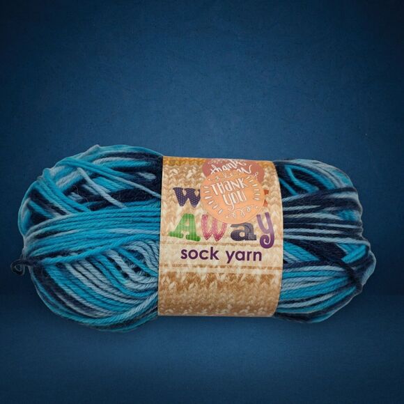 Mix Sock Yarn Lot of 2 Premier Serenity Color Borealis Yarn Bee Heel to Toe #42 - Picture 3 of 12